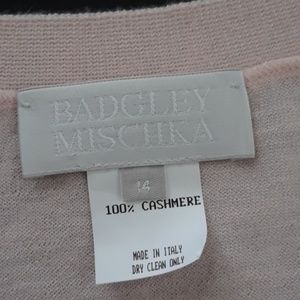 Badgley Mischka Tops - BADGLEY M..CASHMERE...NWOT Badgley Mischka Tops - BADGLEY M..CASHMERE...NWOT